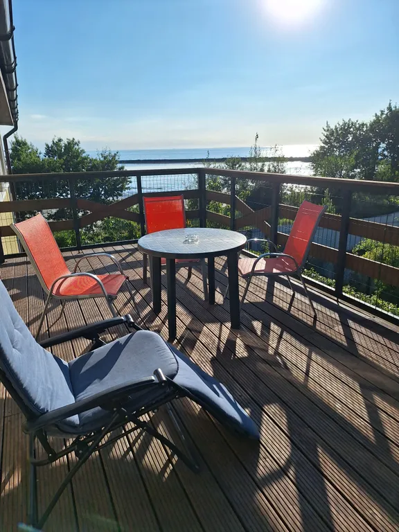 Sunsethouse - апартамент №2 с большой террасой с видом на море