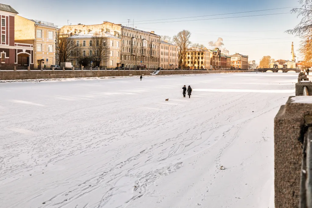 Квартира Квартира Просторная евродвушка БомбФлат — Санкт-Петербург