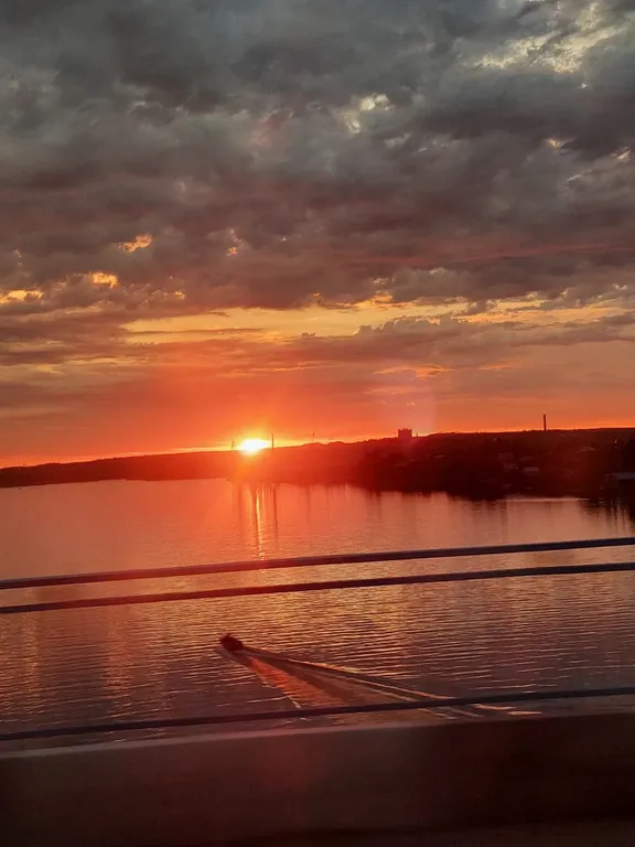 С видом на Волгу