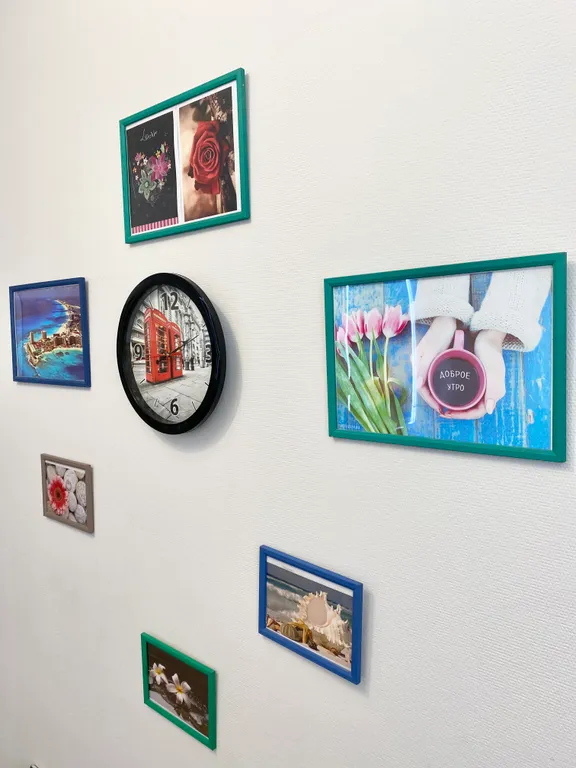 Уютная студия с видом на город