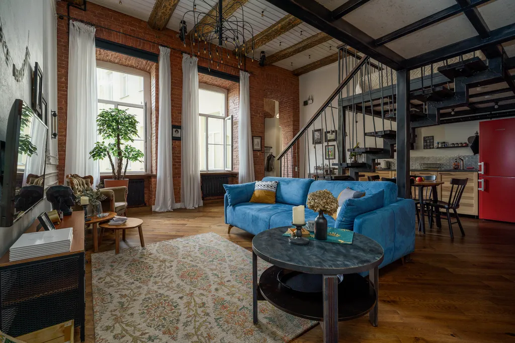 Квартира CULTAPART Премиум двухуровневые апартаменты рядом с Эрмитажем — аренда посуточно в Санкт-Петербург