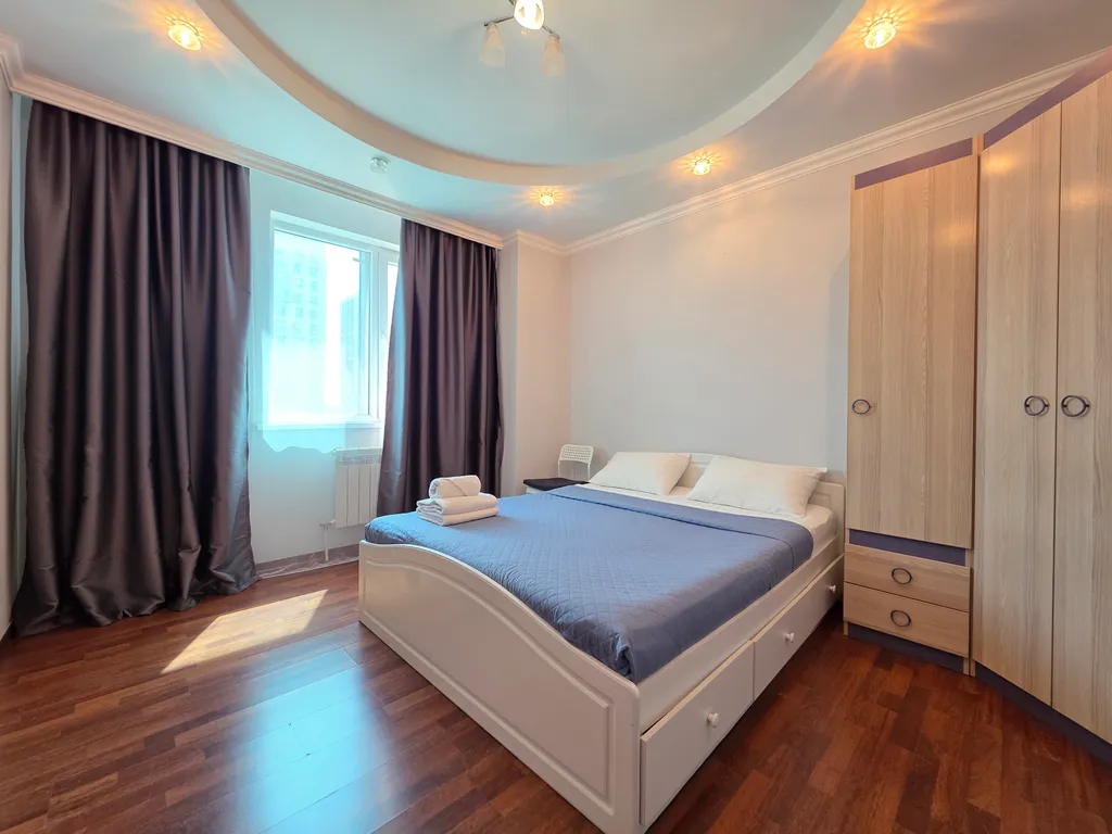 3х комнатная квартира в жк Лазурный квартал, 3 кровати, диван, центр, 2 кондиционера