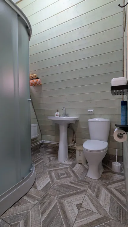 Коттедж Коттедж Алатырь А-фрейм в лесу — Архыз