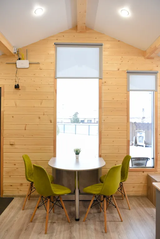 Уютный дом с баней и чаном