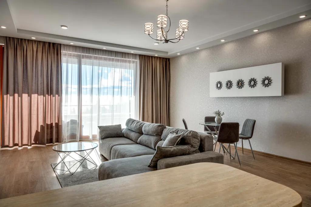 Одна спальня и гостиная