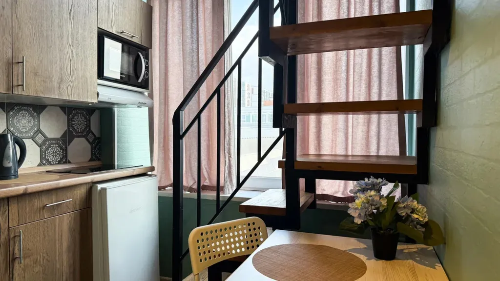 Квартира Квартира Двухуровневая студия у метро Автозаводская — Москва