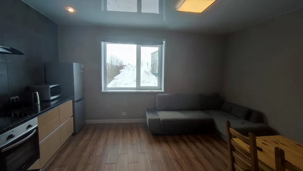 Двушка люкс с большой кухней