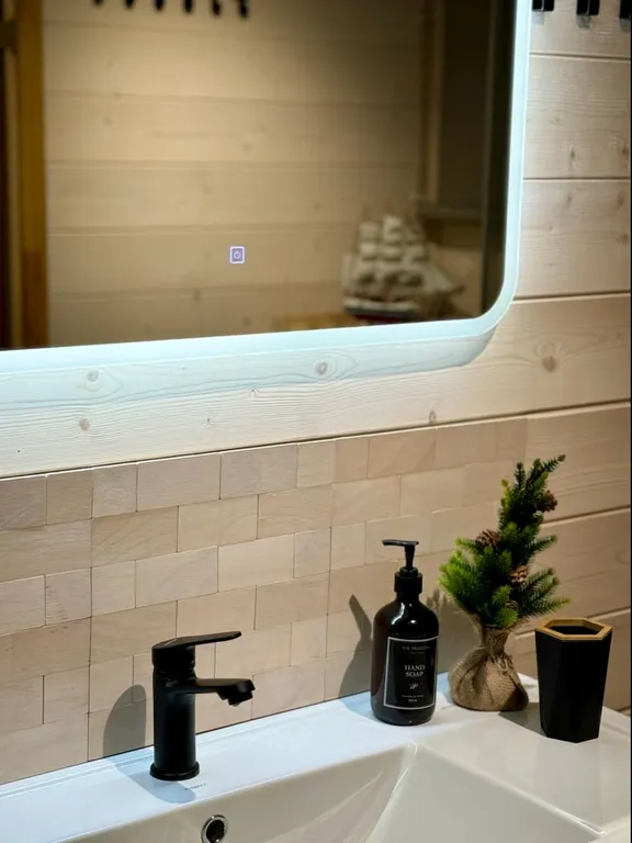 Дом с чаном и сауной в лесу