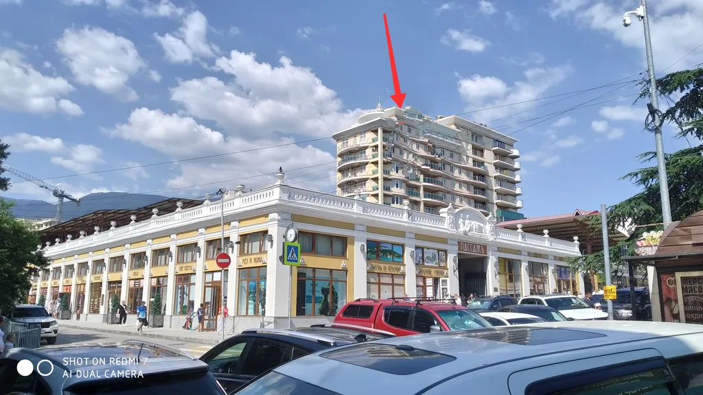 Апартаменты с видом на море и горы