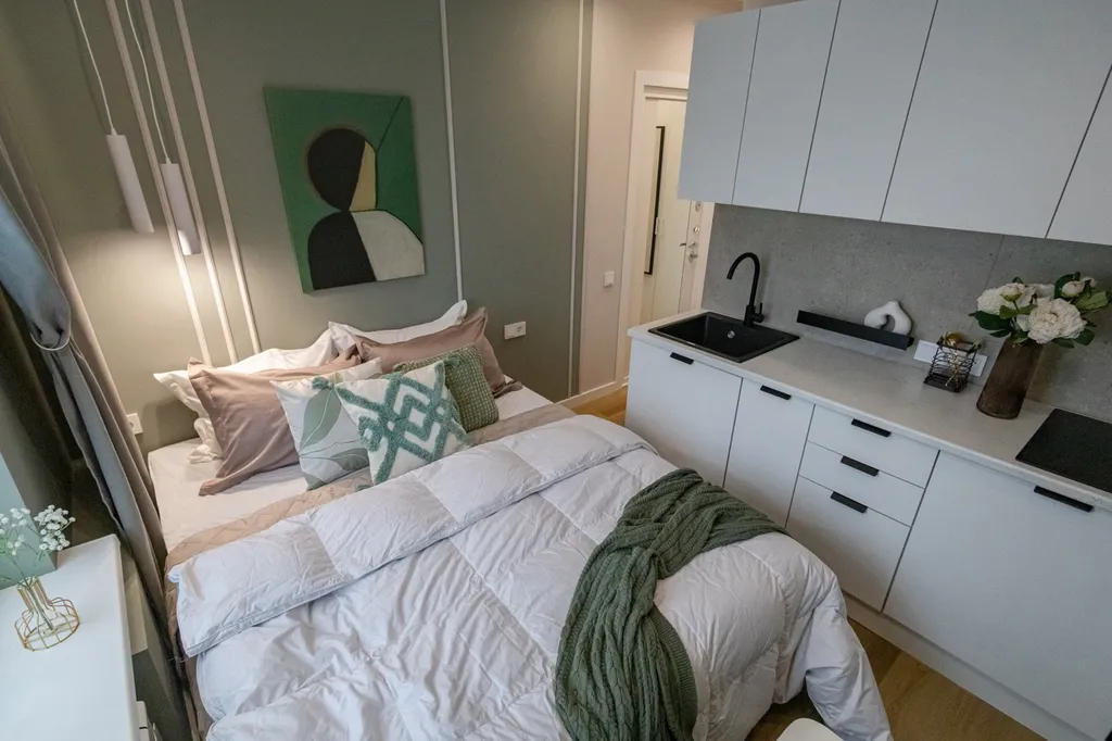 Квартира Квартира Новая студия рядoм с ФГБУ НМИЦ ССХ имени Бакулева — Новоивановское