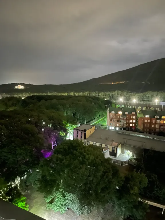 Квартира с видом на горы, в центре города