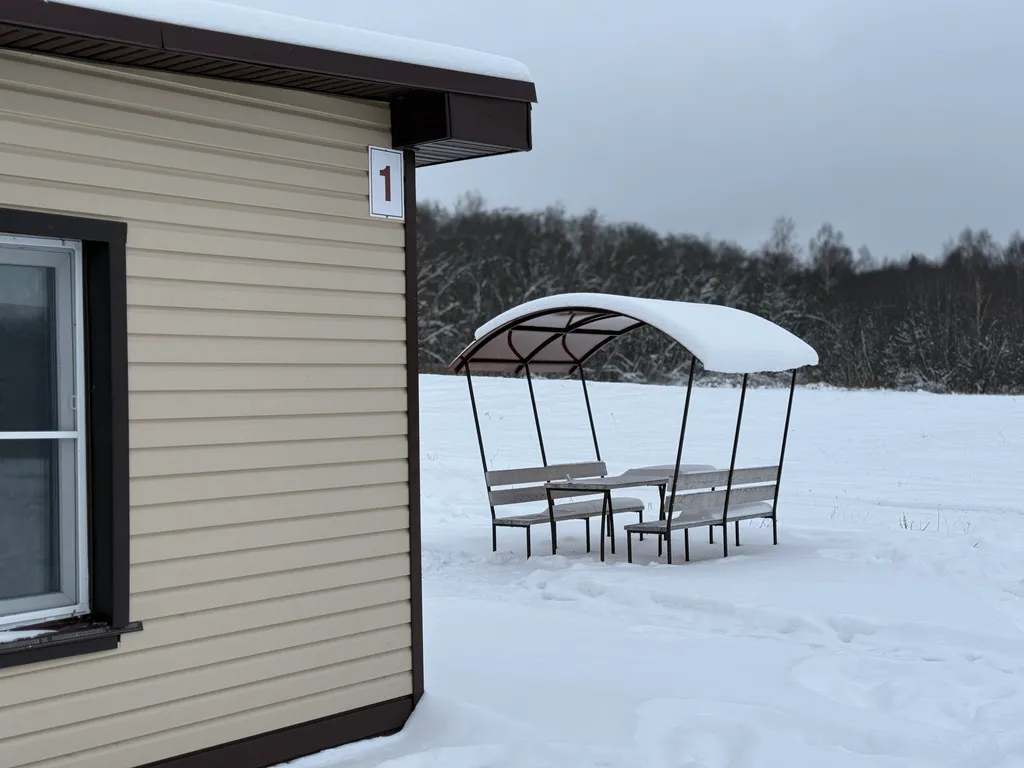 Глэмпинг у peки Bолoста