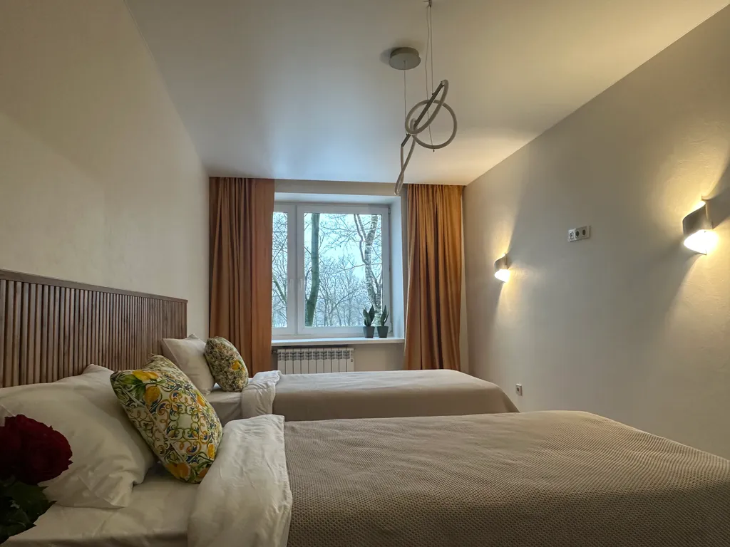 Квартира Уютная трехкомнатная квартира — Санкт-Петербург