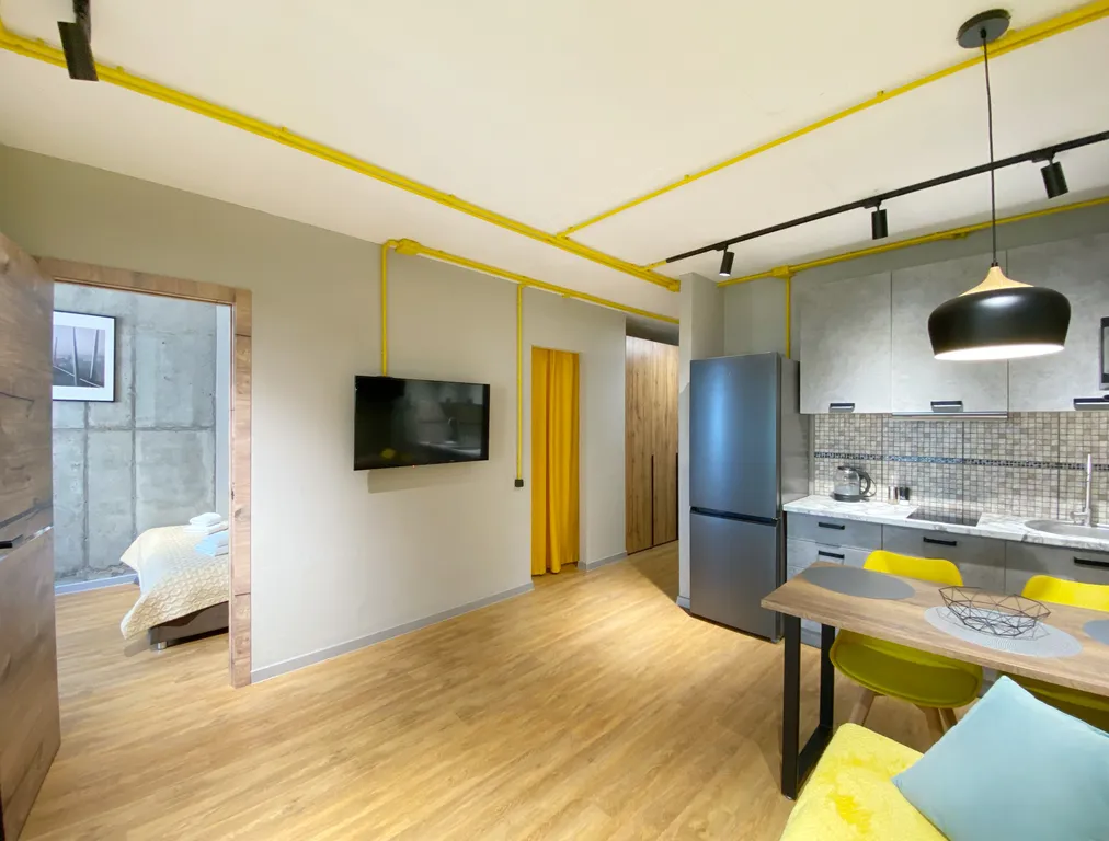 Квартира Уютная квартира в стиле loft с видом на море в ЖК Аякс — Владивосток