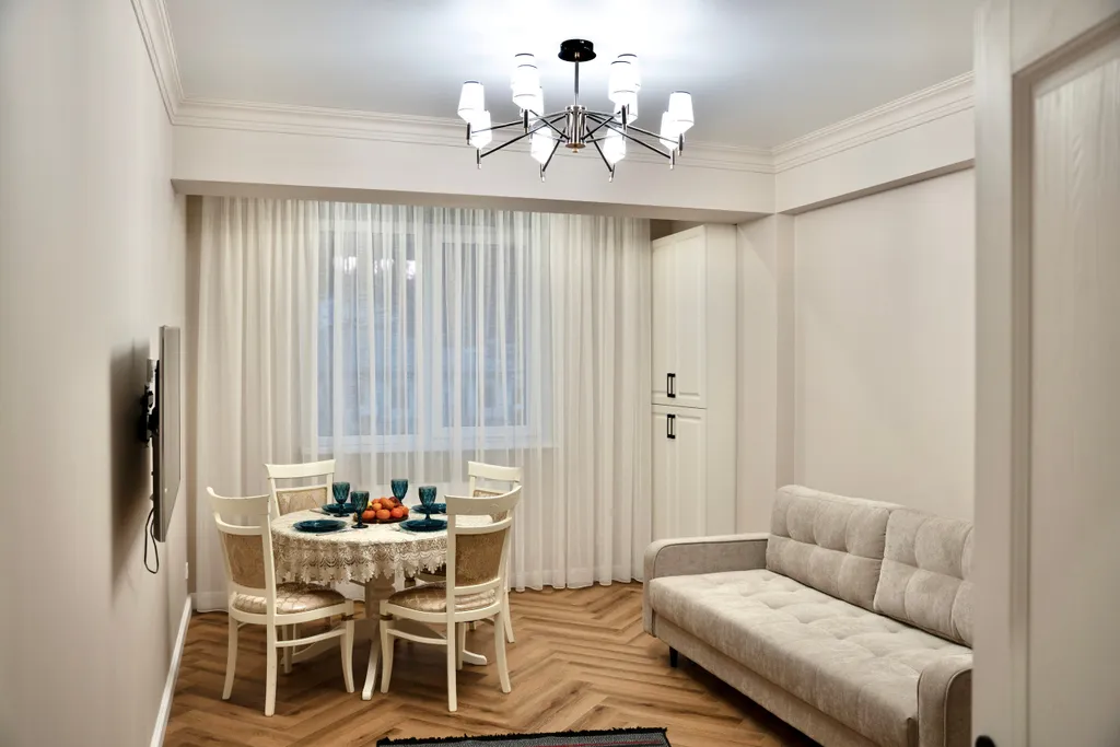 Уютные апартаменты в новом доме с видом на горы