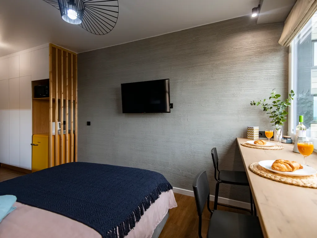 Стильная гостевая студия Небеса в МФК Созвездие