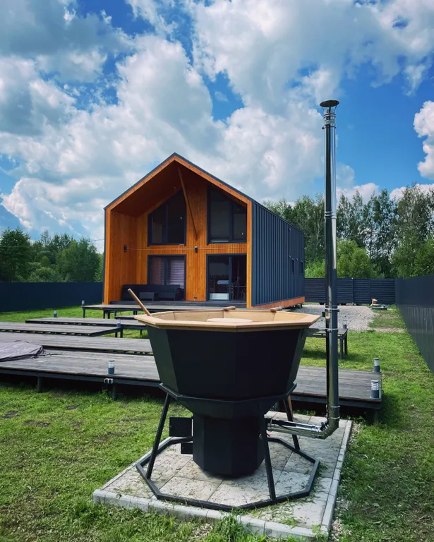 Барнхаус с баней в Раменском районе