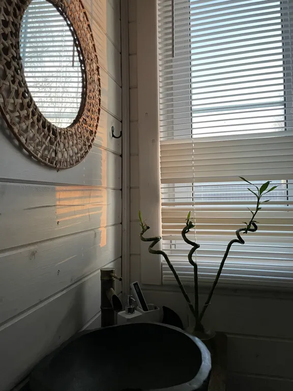 Вилла с банным чаном на берегу водоёма