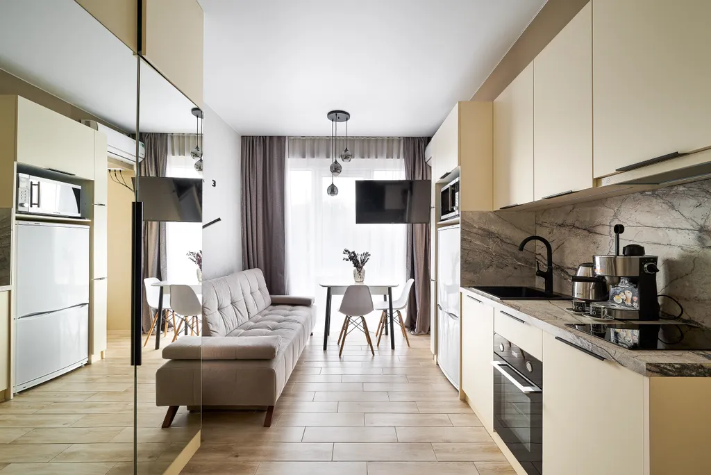 Уютная и комфортная квартира с видом на море — аренда посуточно в Хоста