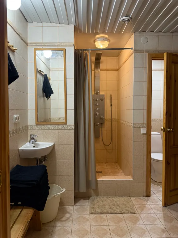 Коттедж с баней и чаном