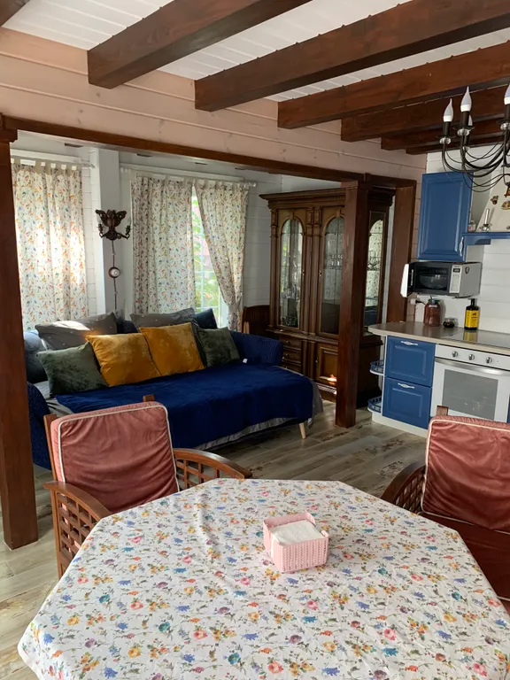 Уютный дом на пруду в черте города