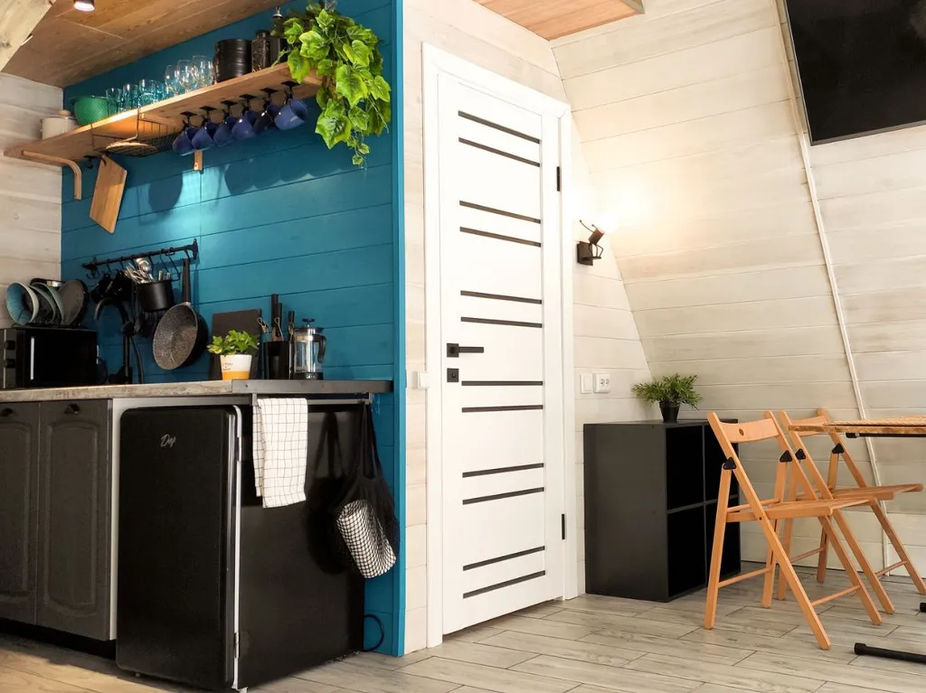 Дом Лофт с видом на горы