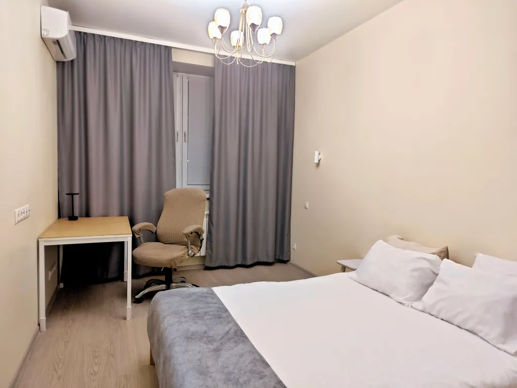 Квартира Квартира Кондо рядом с метро и панорамным видом на парк с прудом — Москва