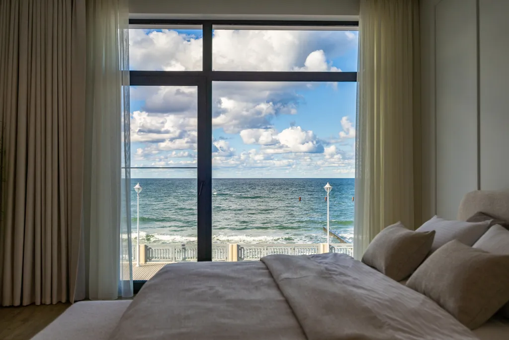 Апартамент с прямым видом на море, 1 линия жк променад