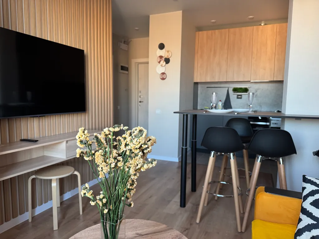 Новая квартира для 4 гостей