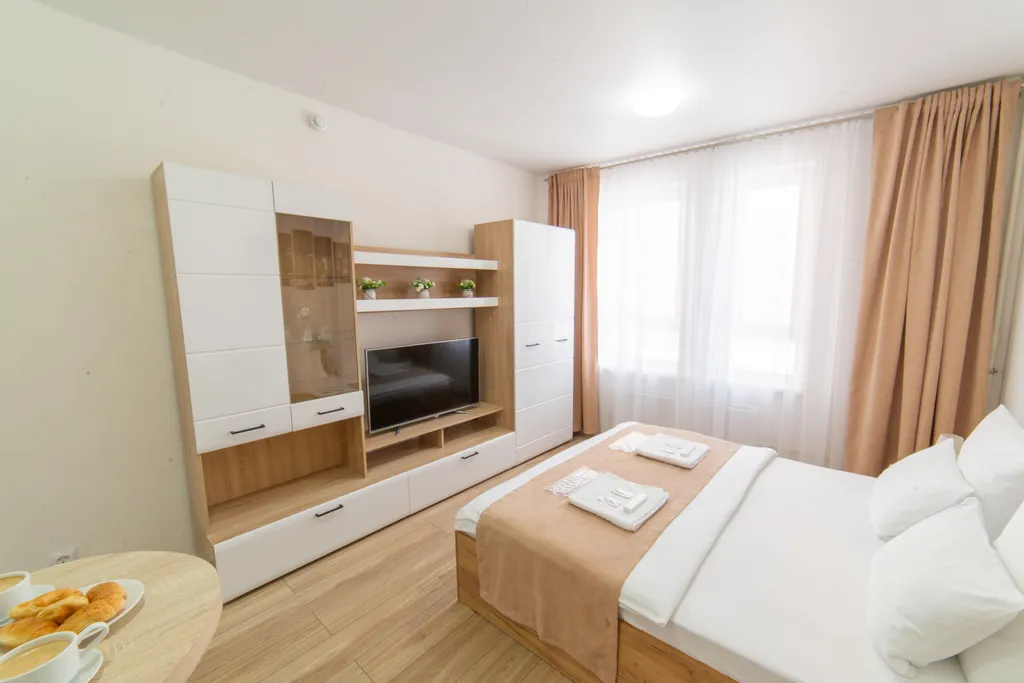 Уютная студия с евроремонтом