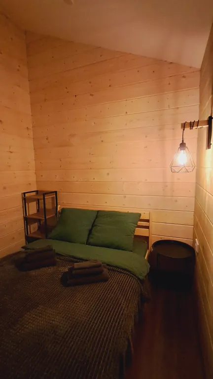 Уютный дом в еловом лесу