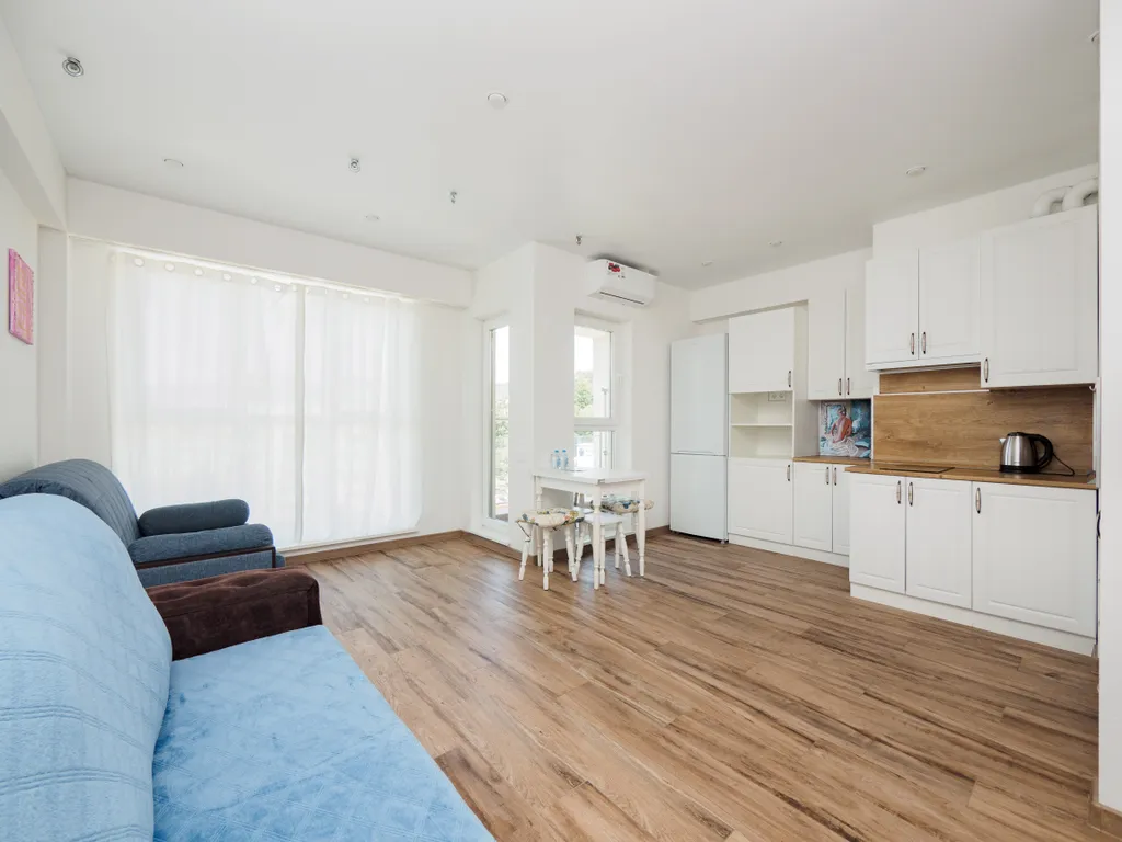 Светлая и уютная студия в ЖК Сентропе, 15 минут пешком до моря