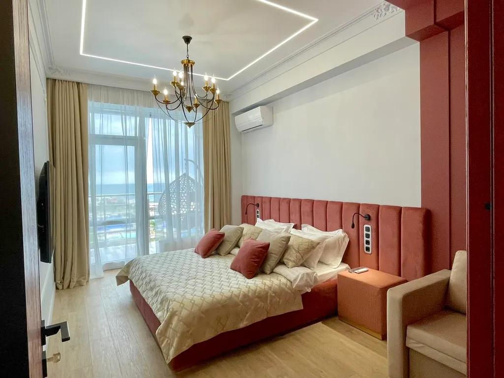 Двухкомнатные с видом на море и бассейн