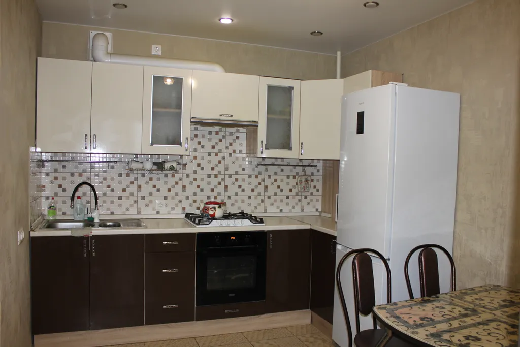 Уютная квартира с красивым видом на ночной город