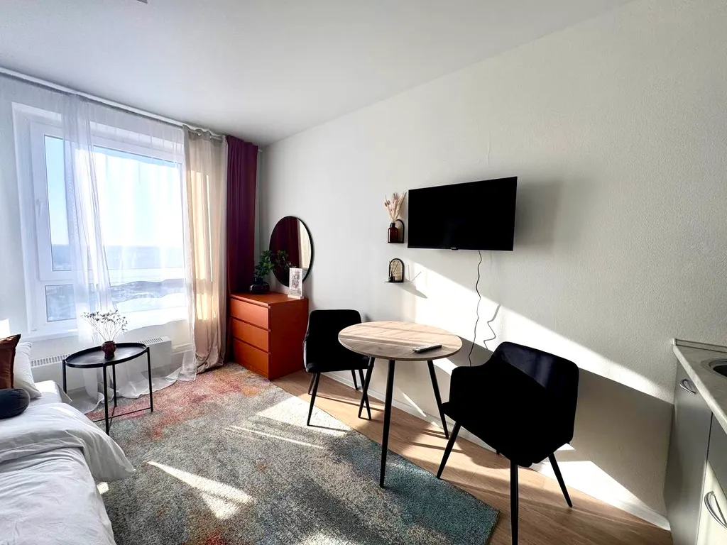 Дизайнерская видовая квартира на 33 этаже