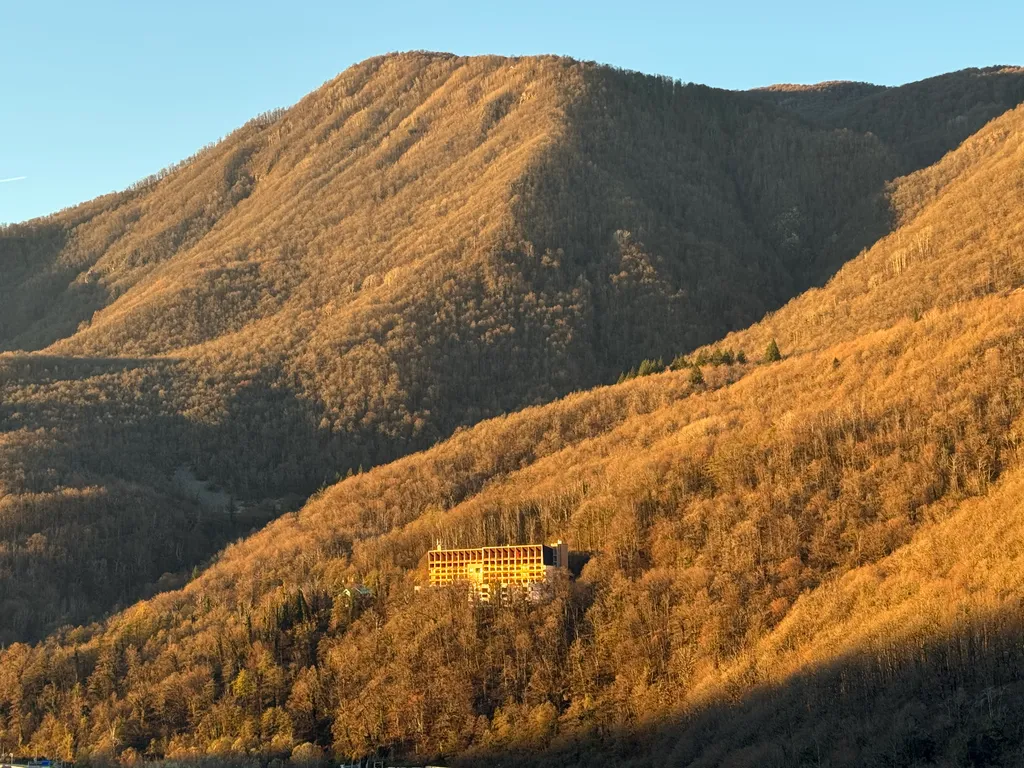 Шале художника с невероятно красивым видом