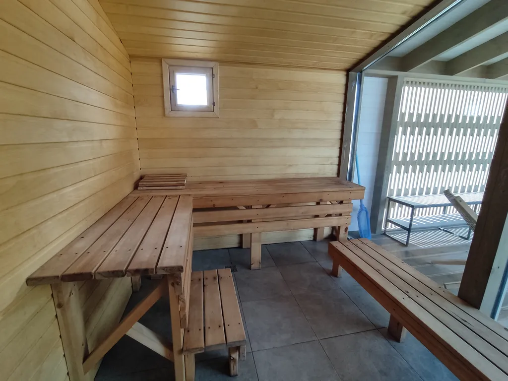 Уютный дом с видом на горы в стиле лофт с баней