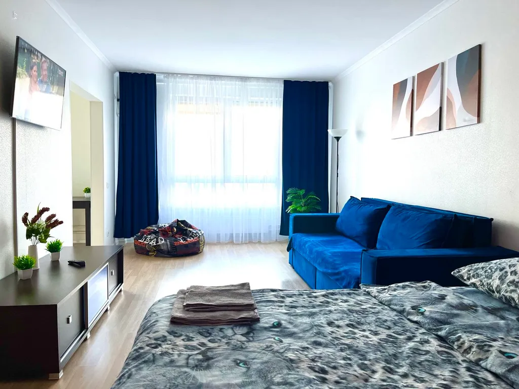 Просторная 1-комнатная квартира для 1-4 гостей в Химках — аренда посуточно в Химки