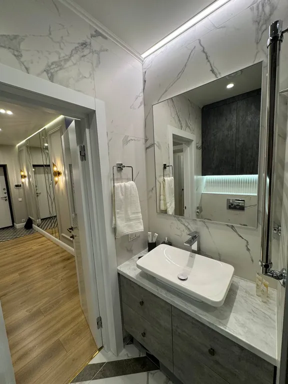 Двухкомнатные апартаменты с видом на море