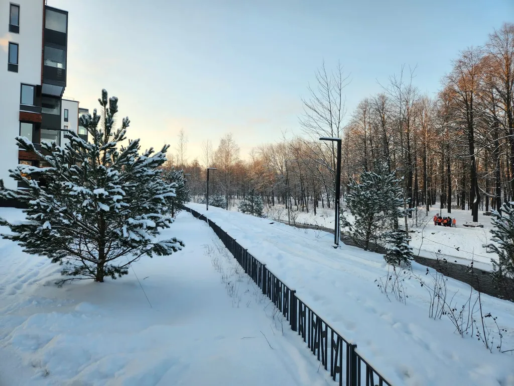 Апартамент в центре в парке на речке