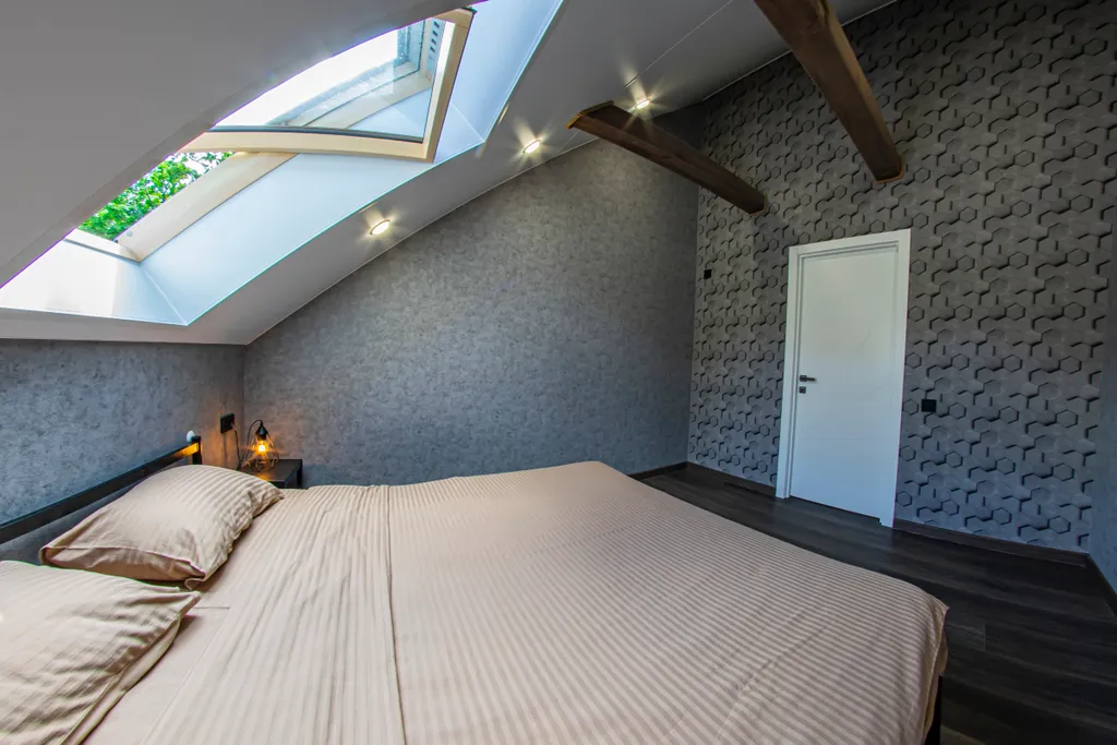 Просторный коттедж Лофт-хаус для большой компании с бассейном и сауной