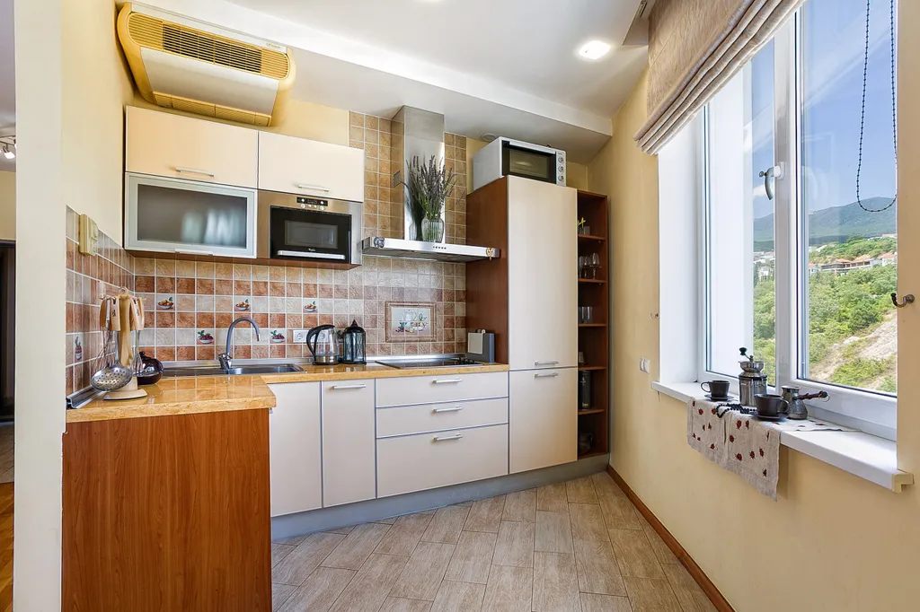 Апартаменты Luxe c видом на море, горы