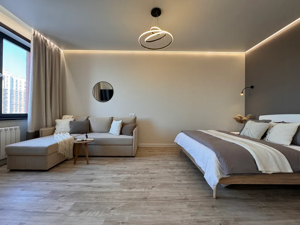 Роскошная квартира у ТРЦ Аура в новом доме