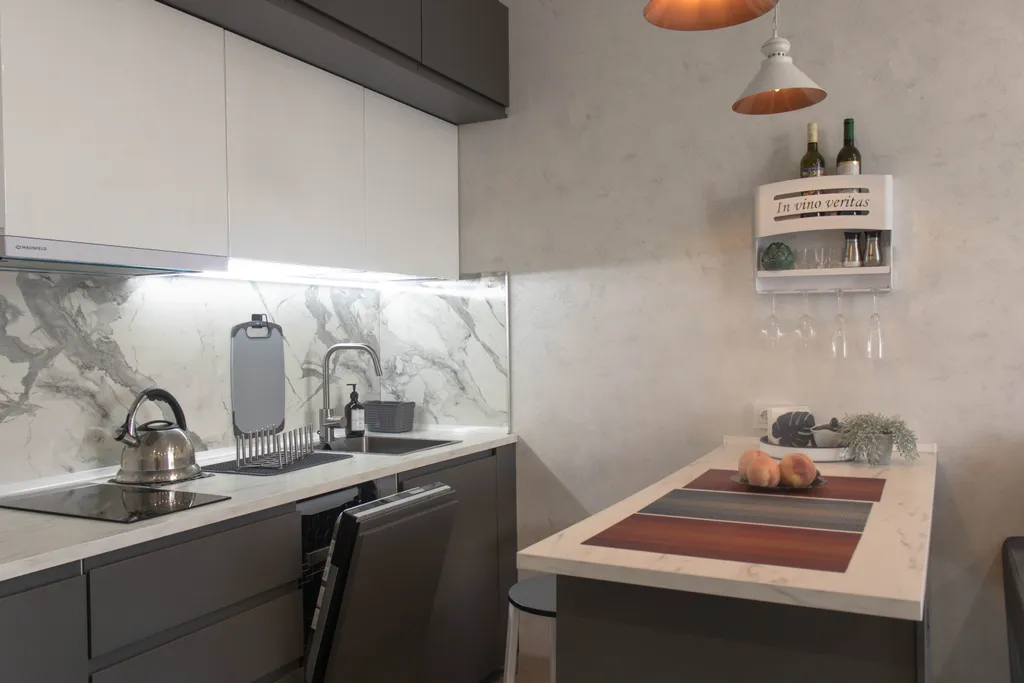 Апартамент с видом на горы и море в ЖК Крымская резиденция