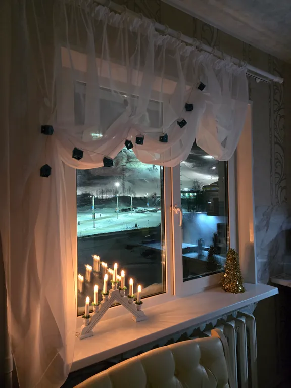 Первый дом у склона с видом на BigWood