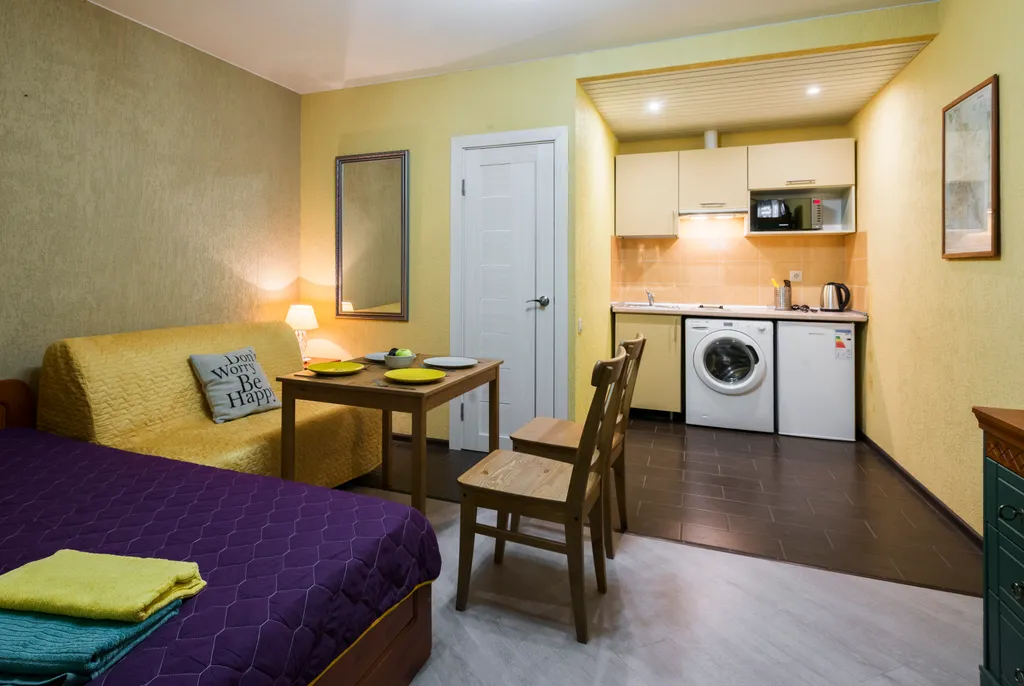 Квартира Квартира Студия с кухней у Клиники Пирогова — Санкт-Петербург