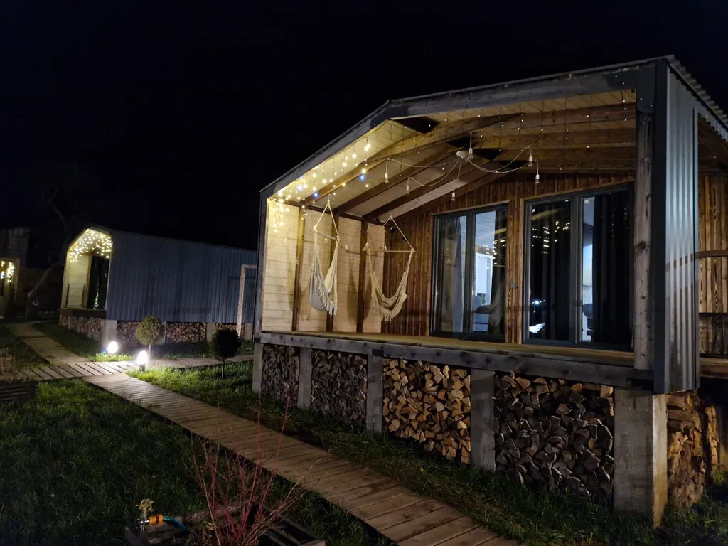 Дом с сибирским банным чаном