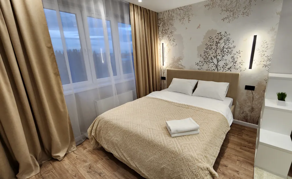 Квартира Дизайнерские апартаменты с видом на озеро. — Краснодар