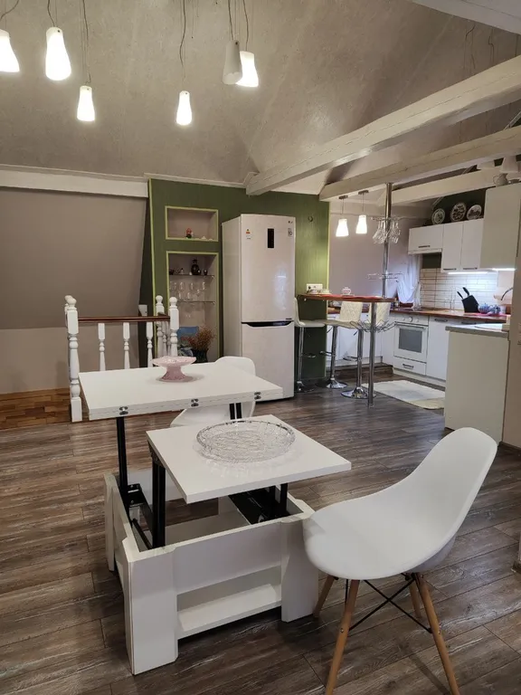 Уютный дом на берегу реки с русской баней, рыбалка