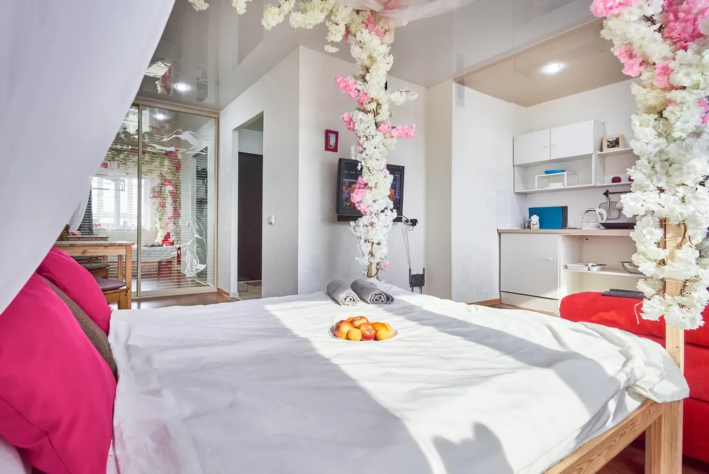 Квартира-студия love story рядом с ЖД вокзалом